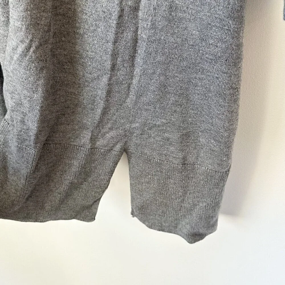 NEW Halogen Women's Gray Open Front Pocket Cardigan - Size: XS